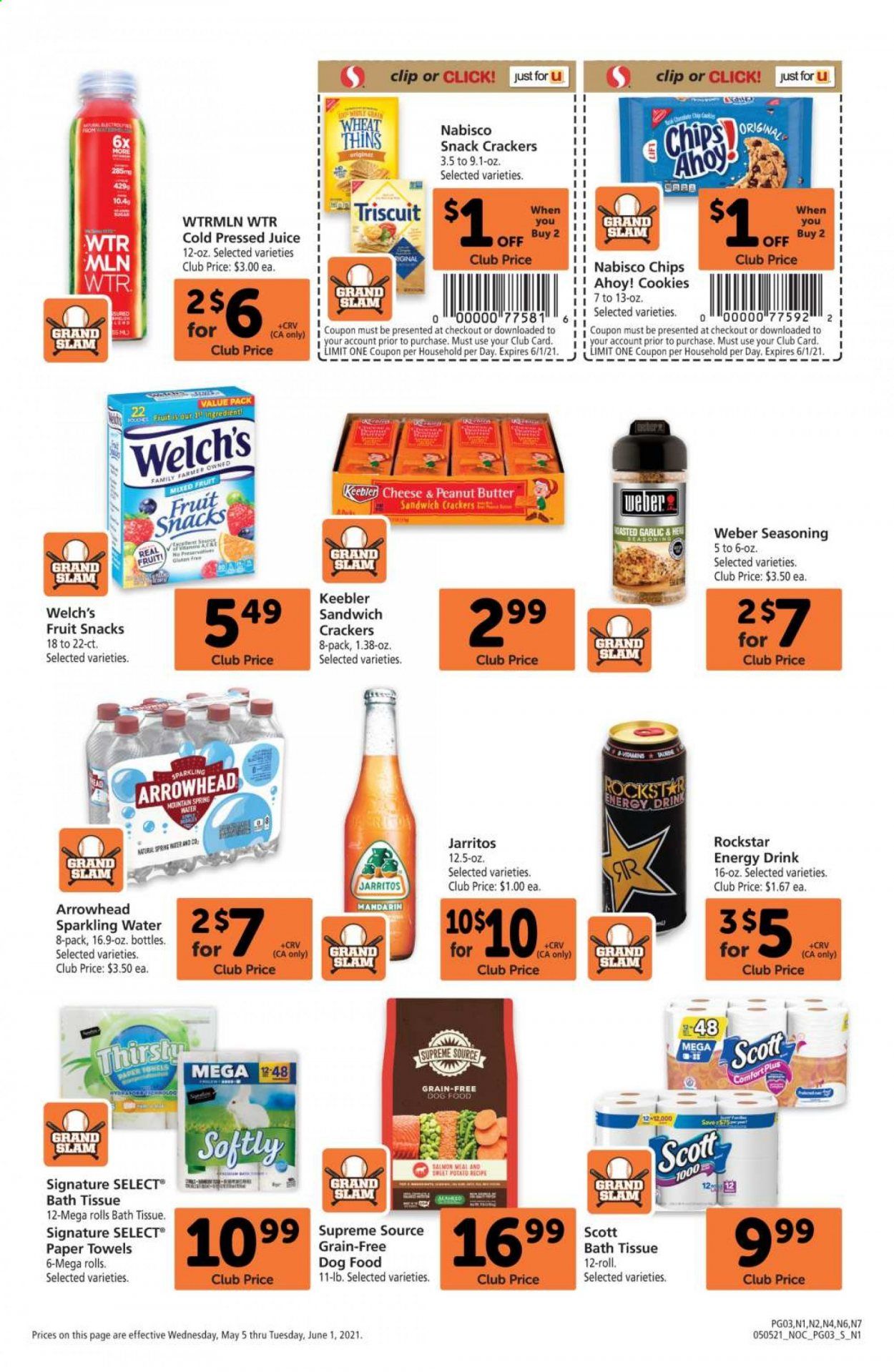 Safeway (AZ, CA, CO, HI, MD, NE, OR, VA, WA) Weekly Ad Flyer May 5 to June 1