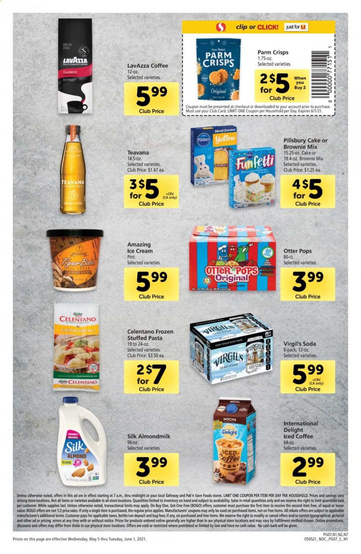 Safeway (AZ, CA, CO, HI, MD, NE, OR, VA, WA) Weekly Ad Flyer May 5 to June 1