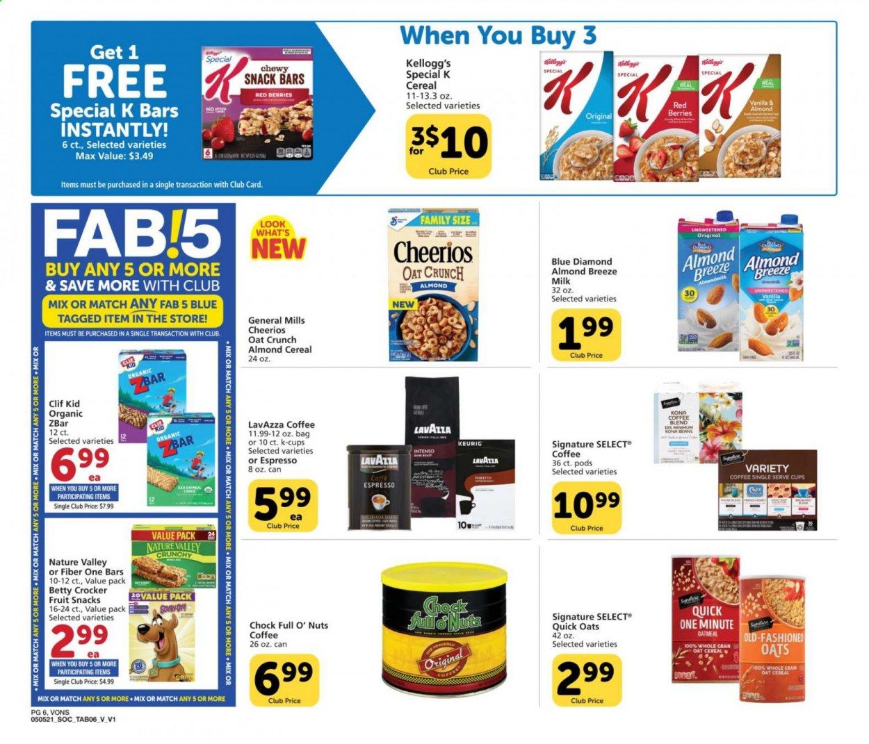 Vons (CA) Weekly Ad Flyer May 5 to May 25