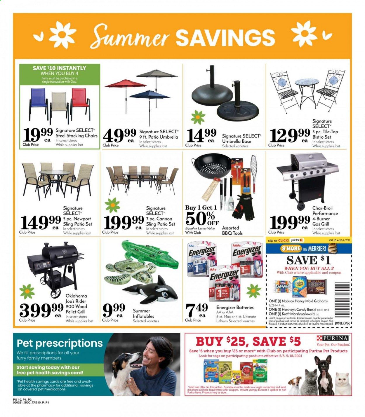 Pavilions (CA) Weekly Ad Flyer May 5 to May 11