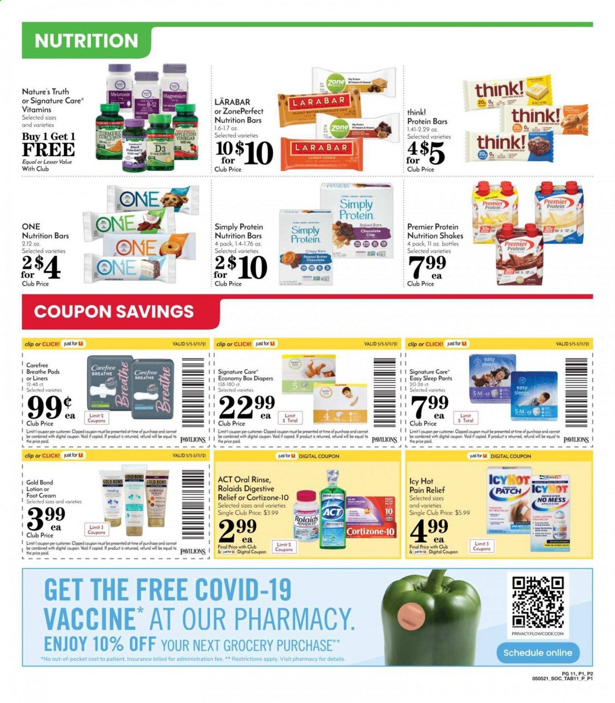 Pavilions (CA) Weekly Ad Flyer May 5 to May 11