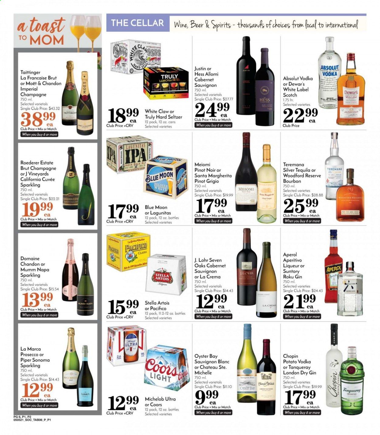 Pavilions (CA) Weekly Ad Flyer May 5 to May 11