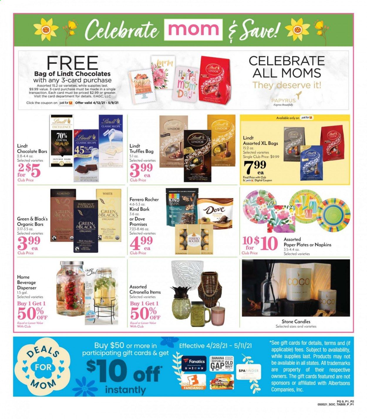 Pavilions (CA) Weekly Ad Flyer May 5 to May 11