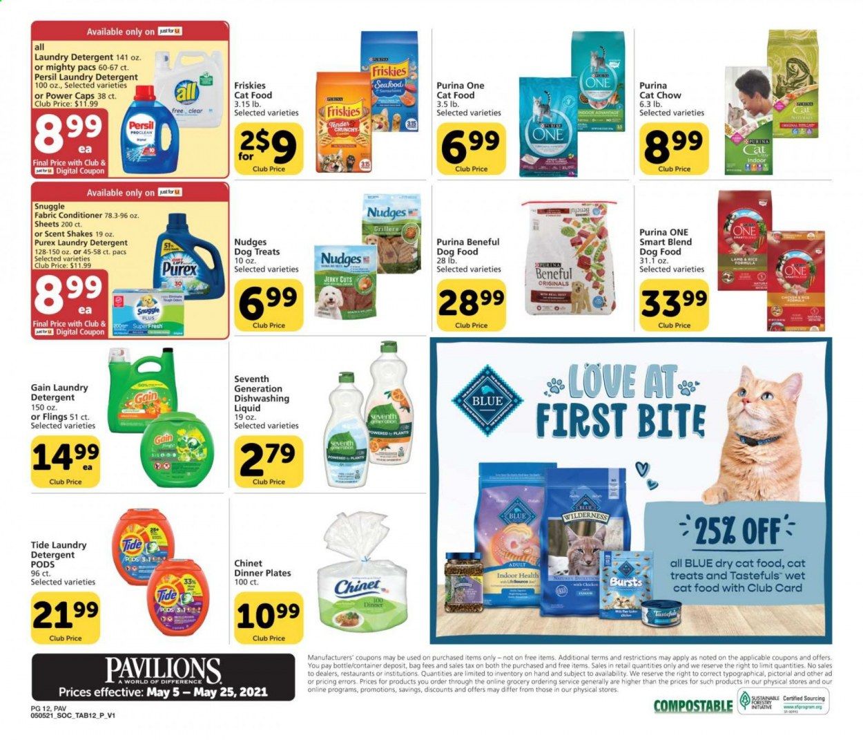 Pavilions (CA) Weekly Ad Flyer May 5 to May 25
