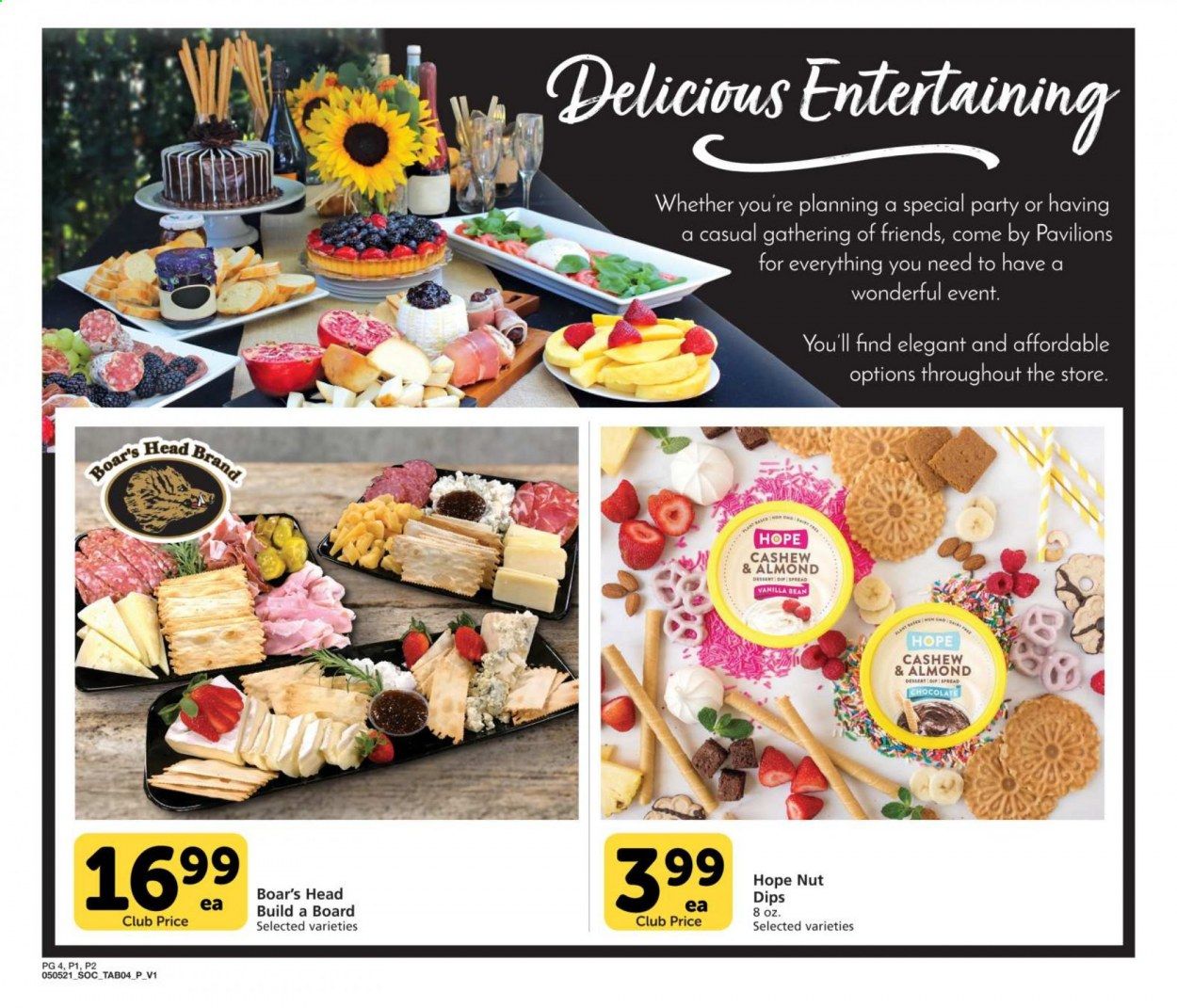 Pavilions (CA) Weekly Ad Flyer May 5 to May 25