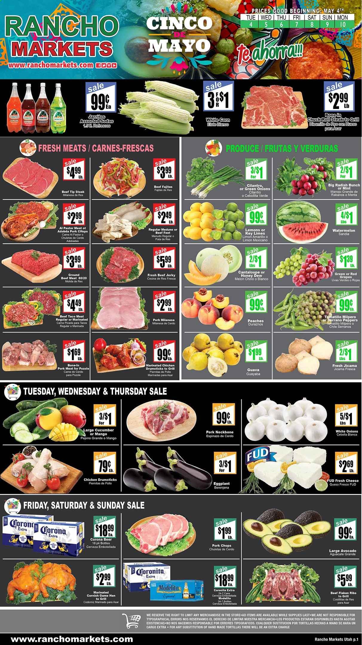 Rancho Markets (UT) Weekly Ad Flyer May 4 to May 10