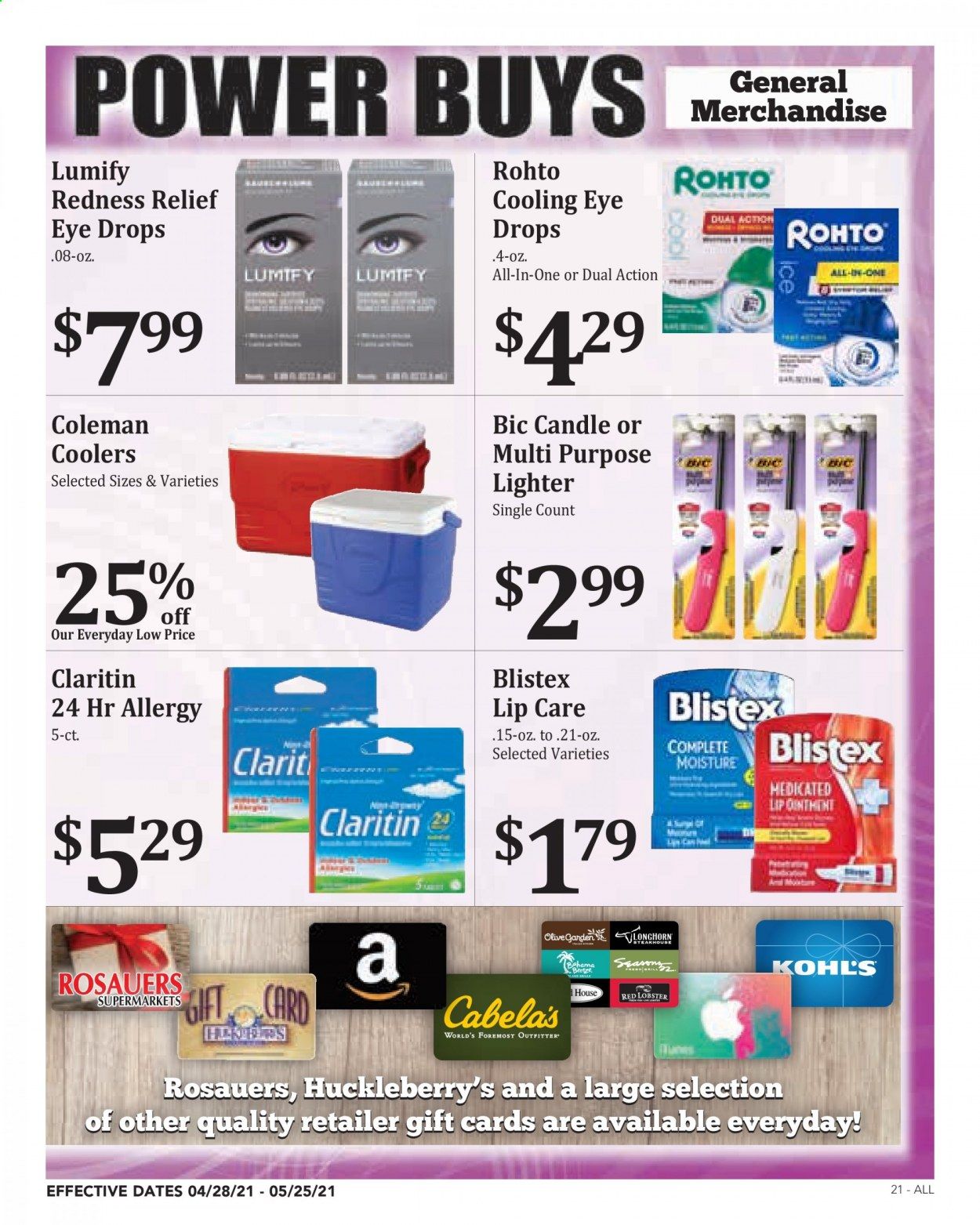 Rosauers (ID, MT, OR, WA) Weekly Ad Flyer April 28 to May 25