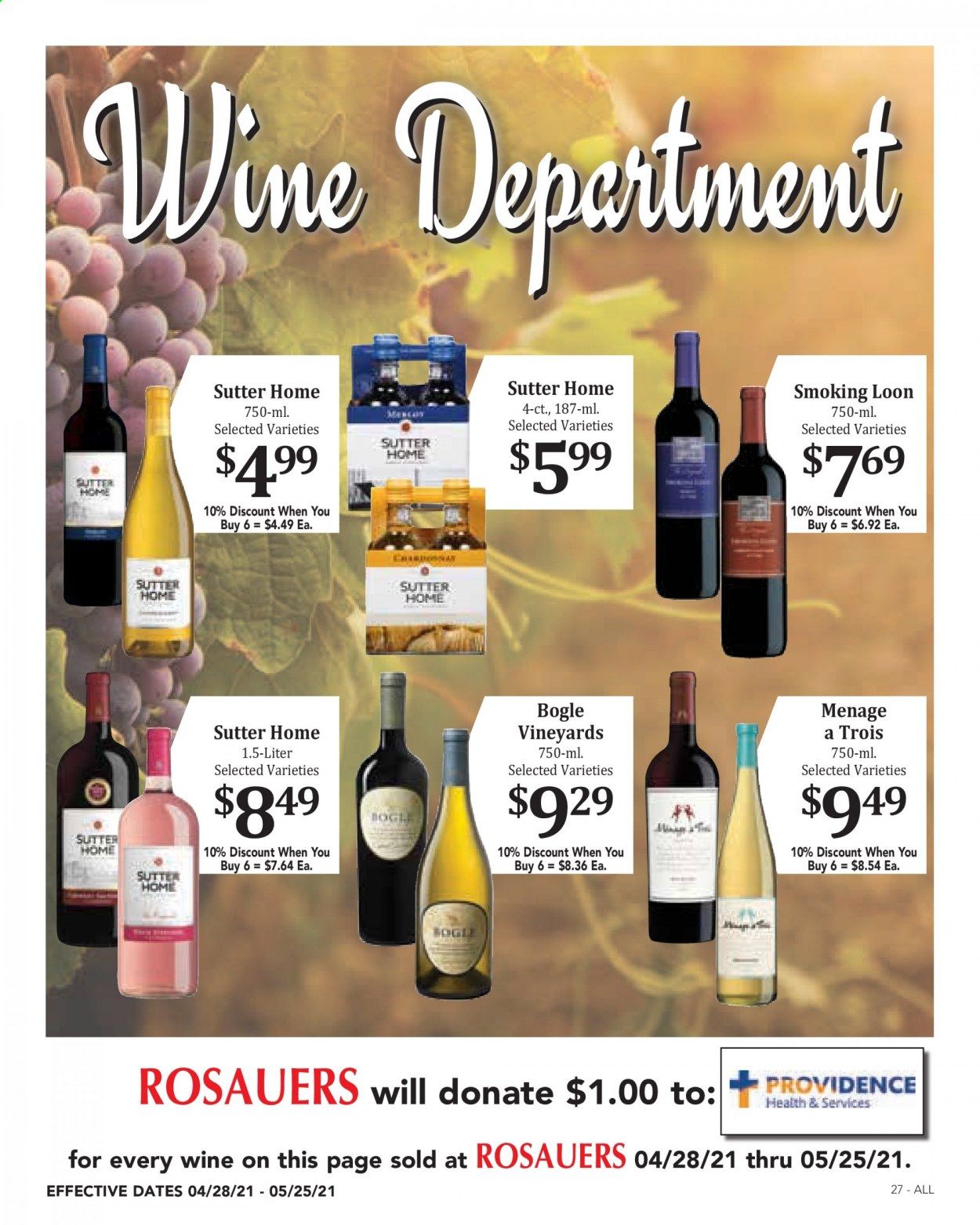Rosauers (ID, MT, OR, WA) Weekly Ad Flyer April 28 to May 25