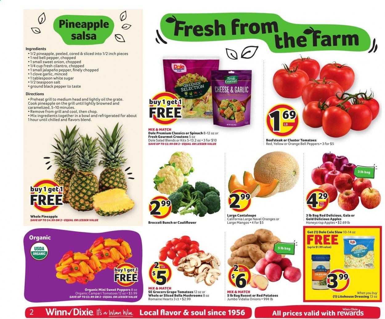 Winn Dixie (AL, FL, GA, LA) Weekly Ad Flyer May 5 to May 11