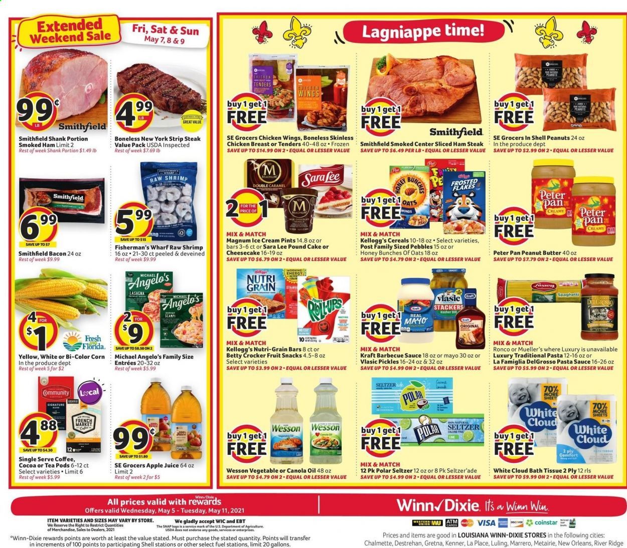 Winn Dixie (AL, FL, GA, LA) Weekly Ad Flyer May 5 to May 11