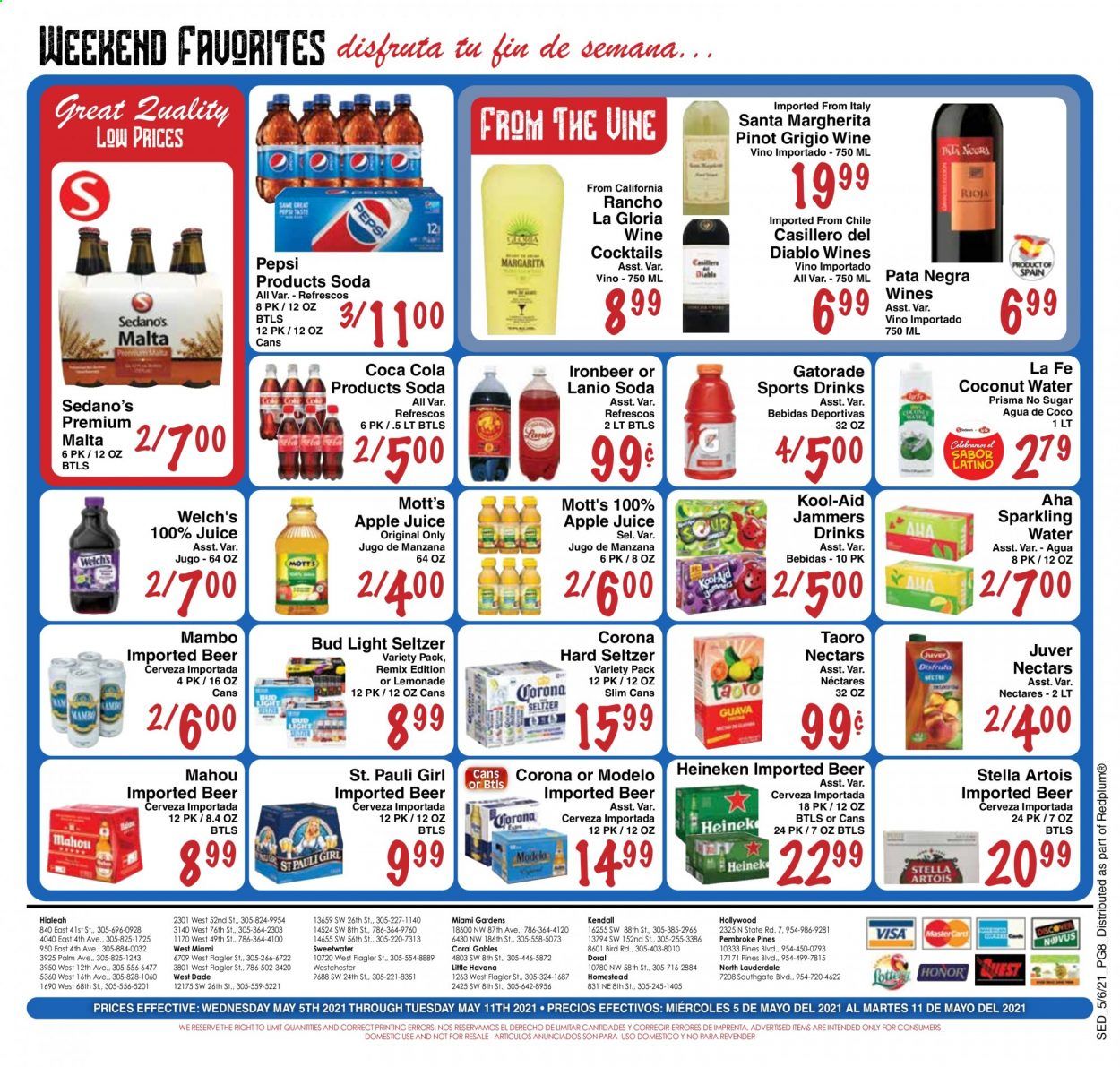Sedano's (FL) Weekly Ad Flyer May 5 to May 11
