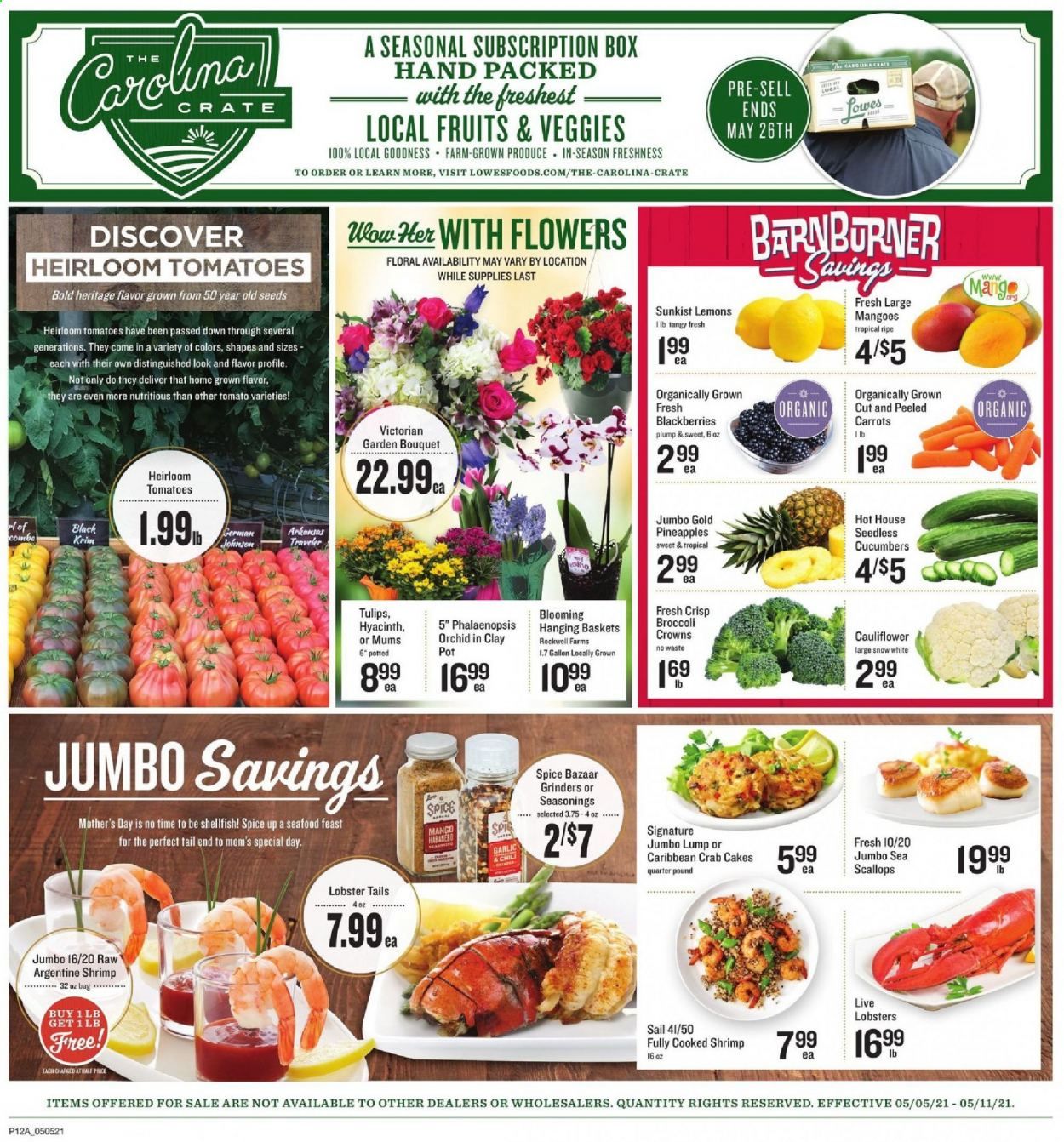 Lowes Foods (NC, SC) Weekly Ad Flyer May 5 to May 11
