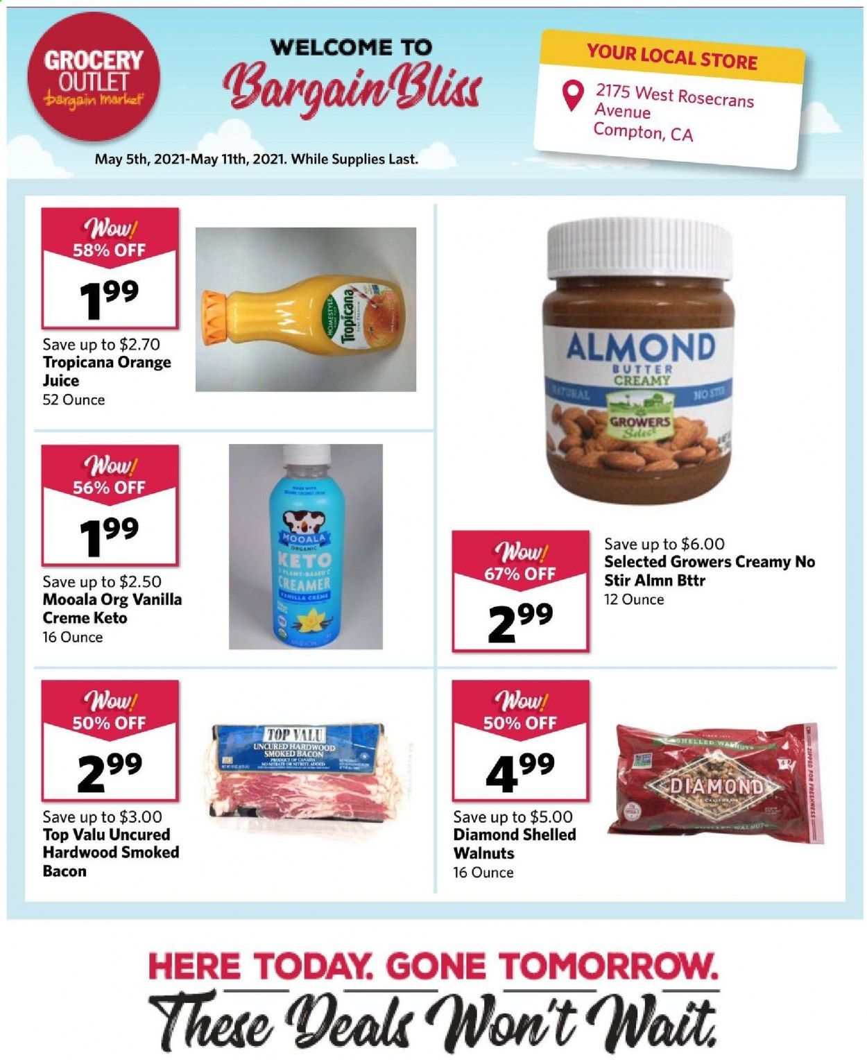 Grocery Outlet (CA, ID, OR, PA, WA) Weekly Ad Flyer May 5 to May 11