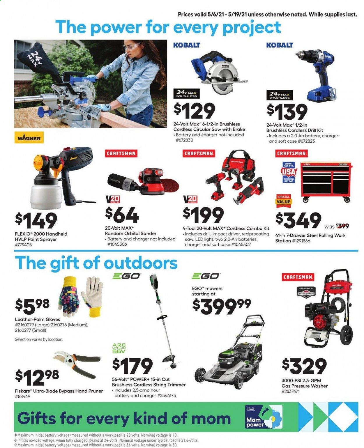 Lowe's Weekly Ad Flyer May 6 to May 19