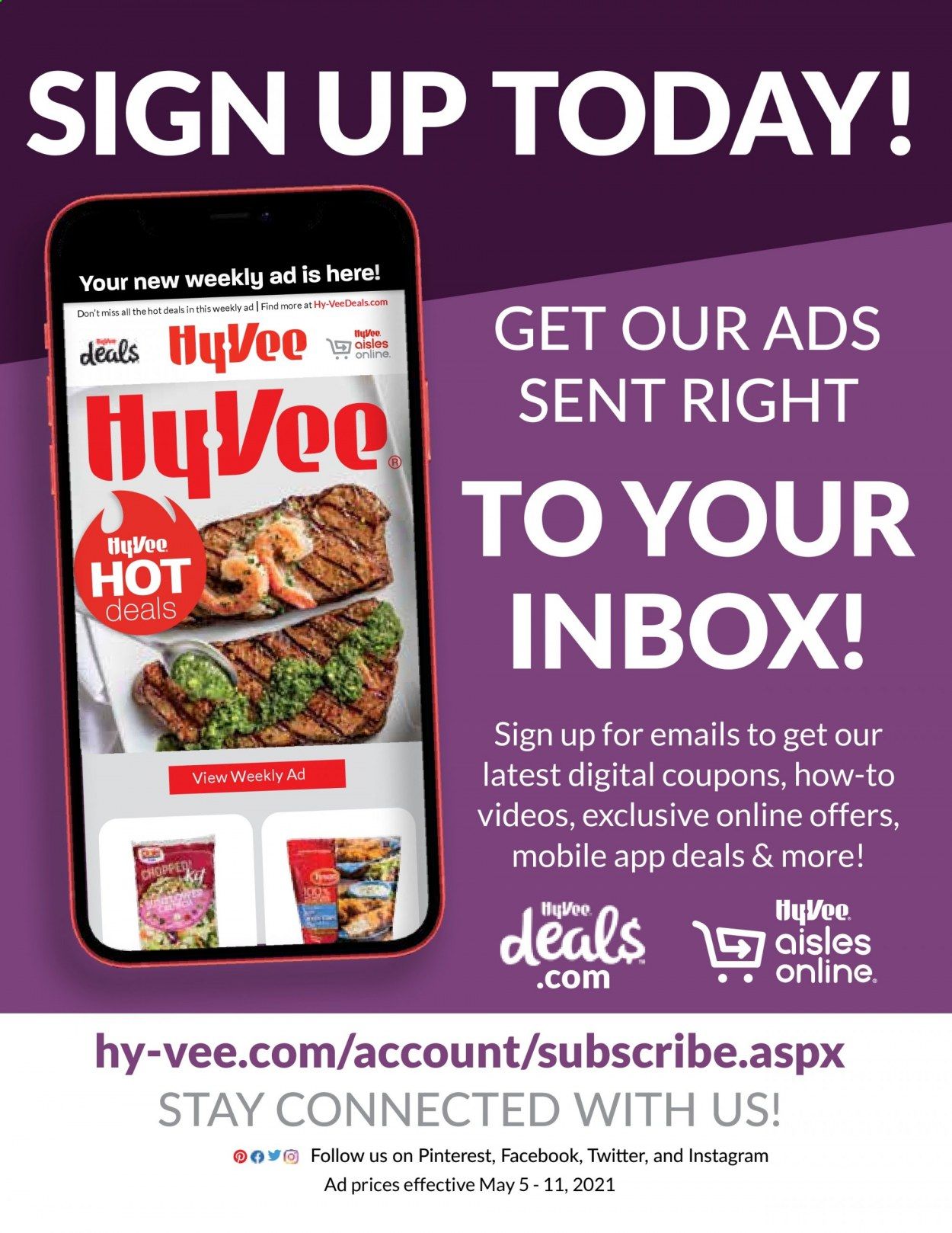Hy-Vee (IA, IL, KS, MO) Weekly Ad Flyer May 5 to May 11