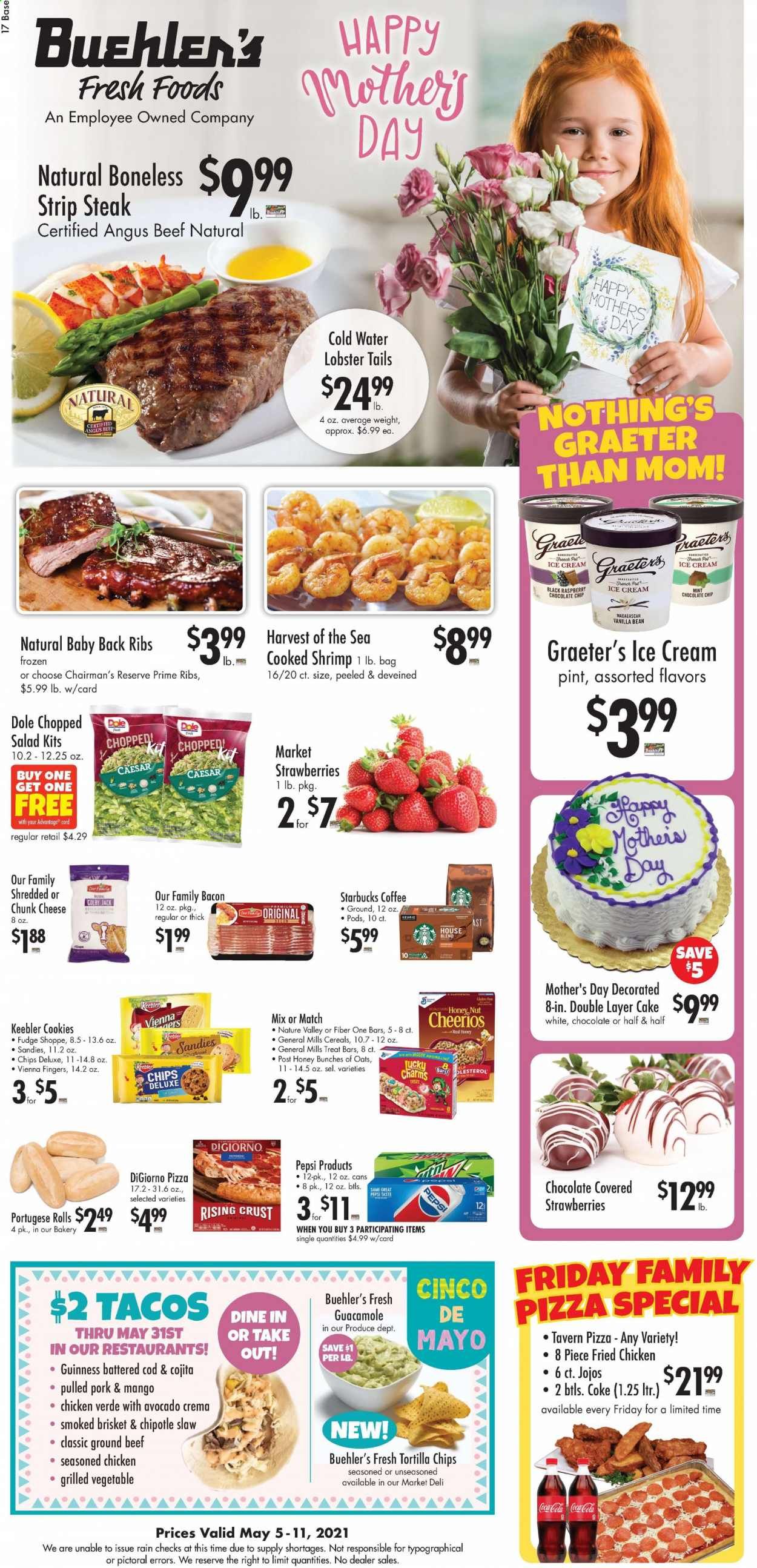Buehler's (OH) Weekly Ad Flyer May 5 to May 11