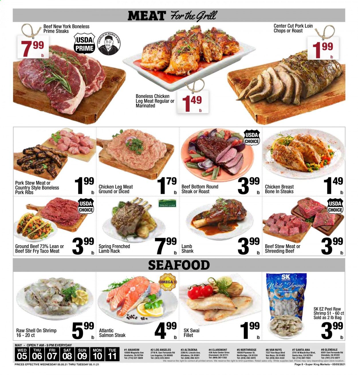 Super King Markets (CA) Weekly Ad Flyer May 5 to May 11