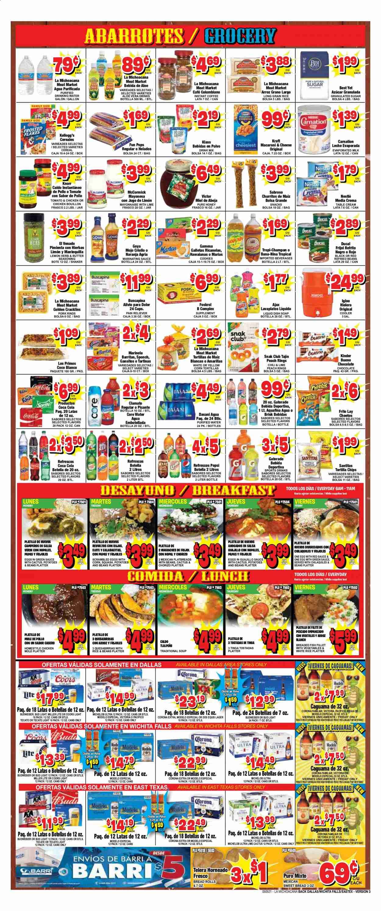 La Michoacana Meat Market (TX) Weekly Ad Flyer May 5 to May 18