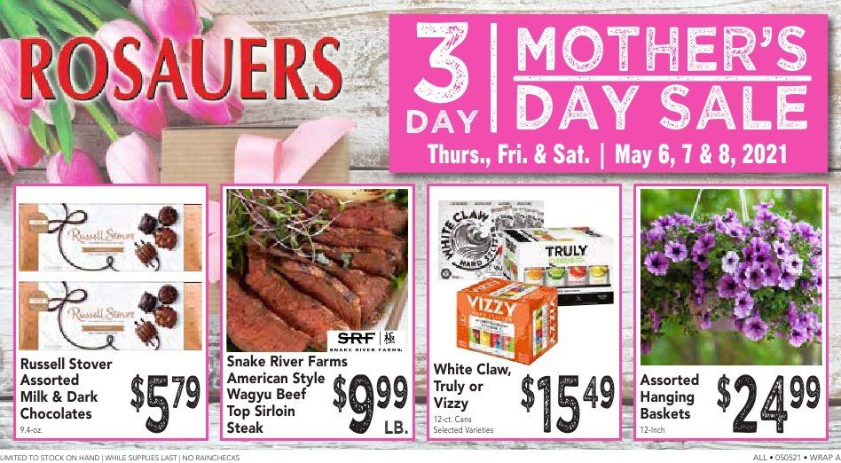 Rosauers (ID, MT, OR, WA) Weekly Ad Flyer May 5 to May 11
