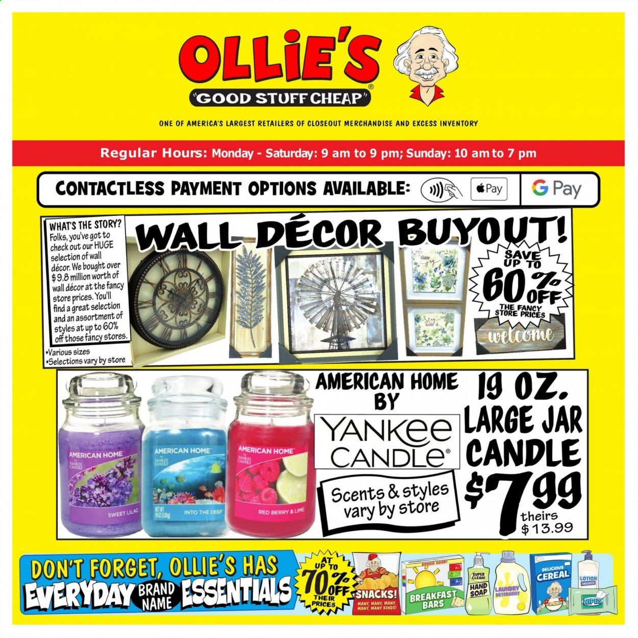 Ollie's Bargain Outlet Weekly Ad Flyer May 6 to May 12