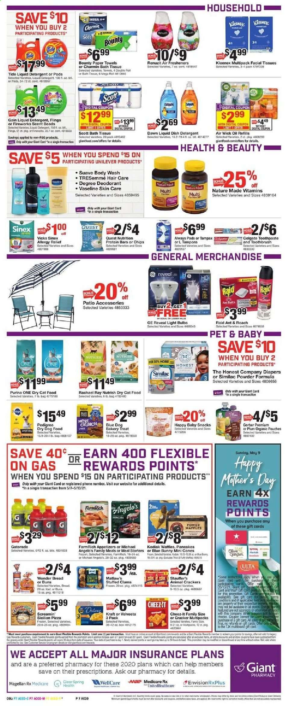 Giant Food (DE, MD, VA) Weekly Ad Flyer May 7 to May 13