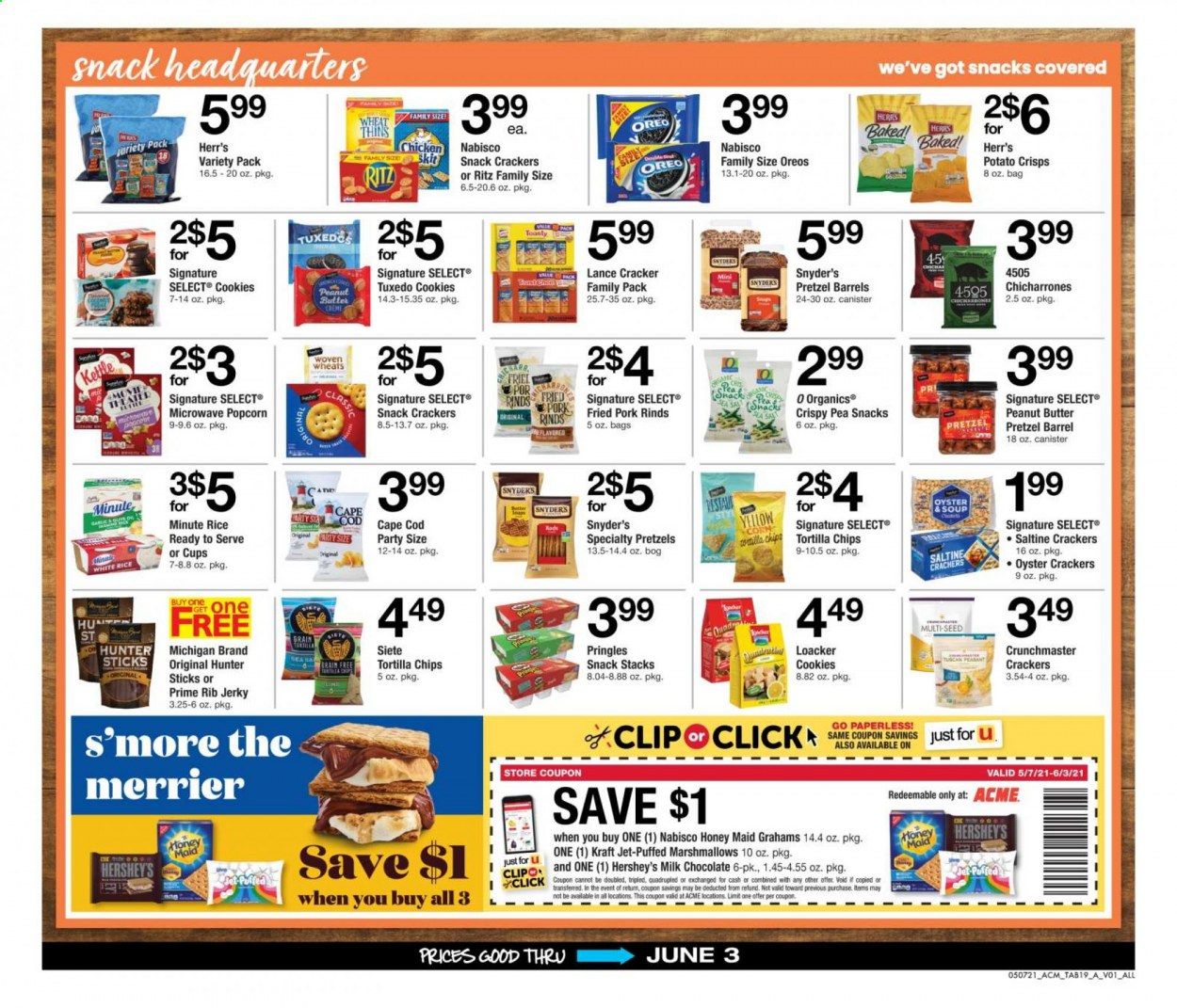 ACME (DE, NJ, NY, PA) Weekly Ad Flyer May 7 to June 3