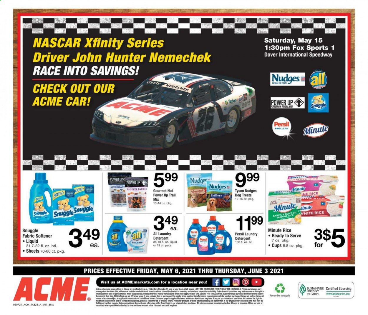 ACME (DE, NJ, NY, PA) Weekly Ad Flyer May 7 to June 3