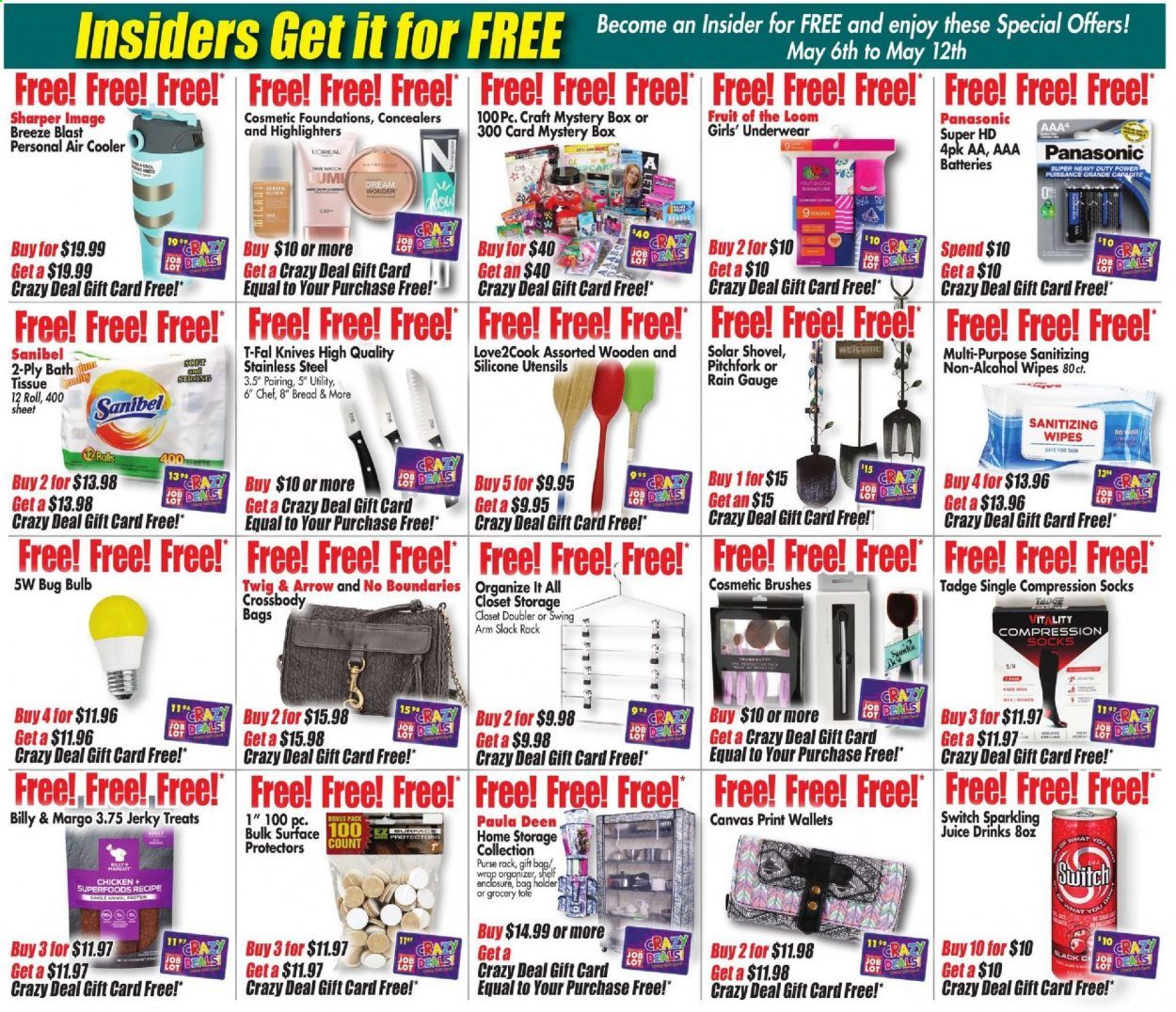 Ocean State Job Lot (CT, MA, ME, NH, NJ, NY, RI) Weekly Ad Flyer May 6 to May 12