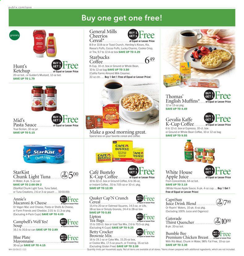 Publix (AL, FL, GA, NC, SC, TN) Weekly Ad Flyer May 6 to May 12