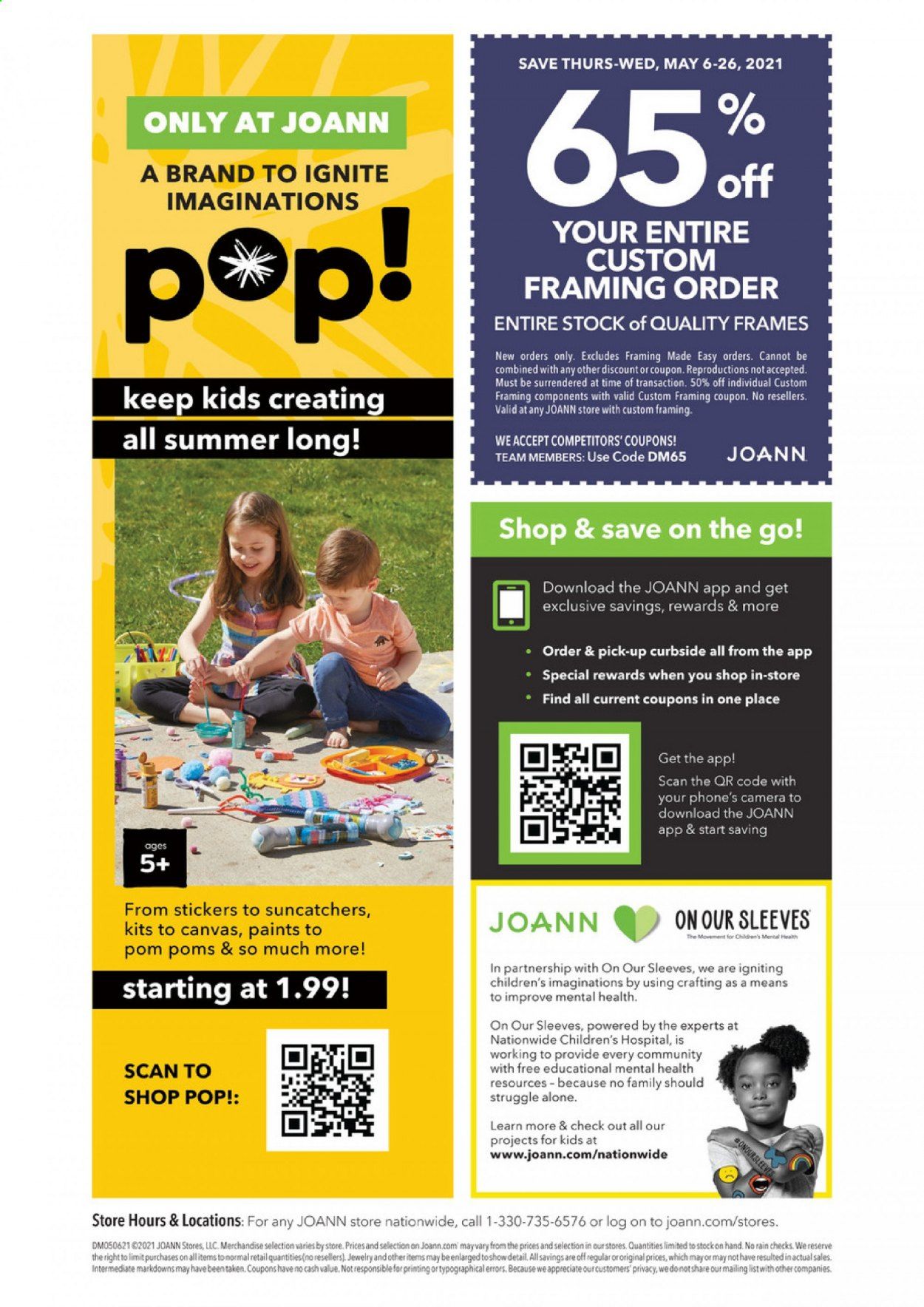 JOANN Weekly Ad Flyer May 6 to May 26