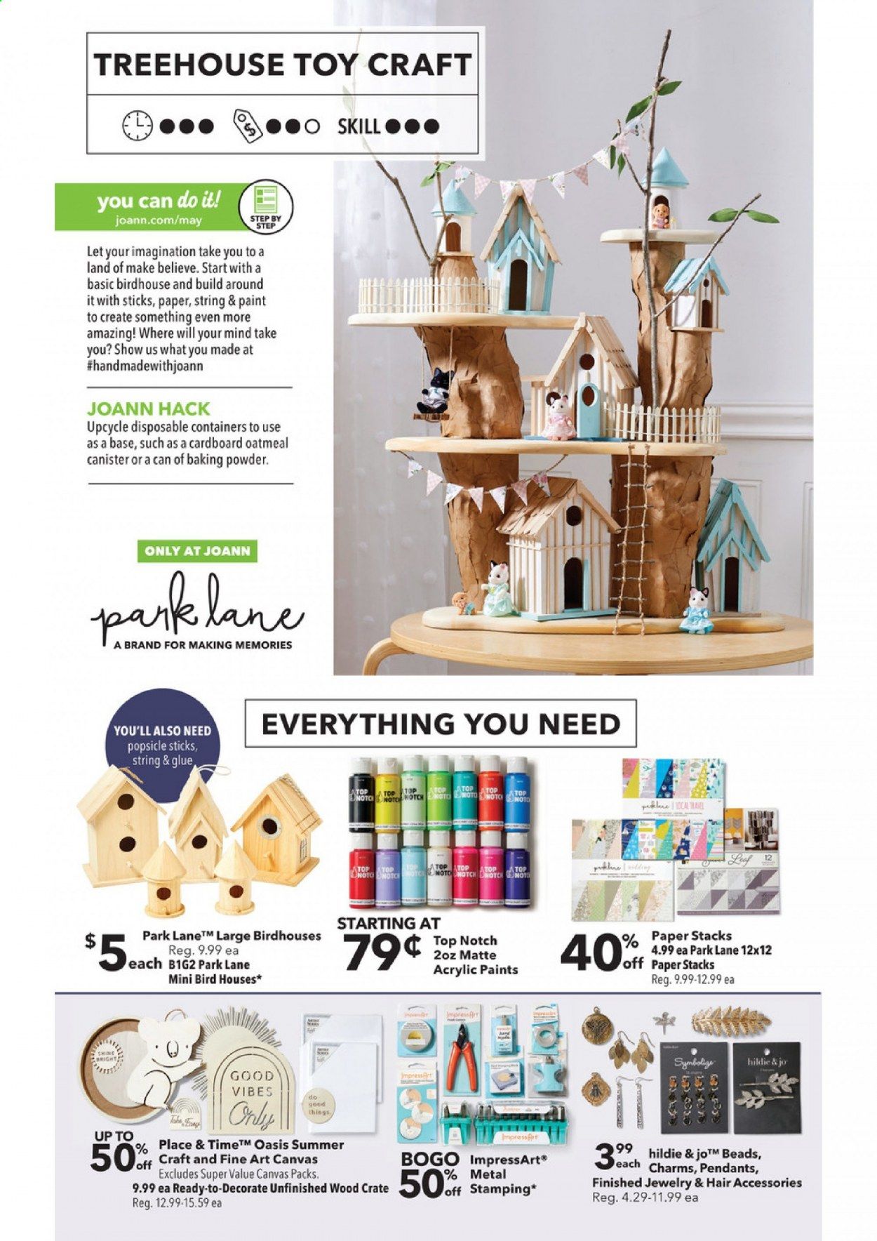 JOANN Weekly Ad Flyer May 6 to May 26