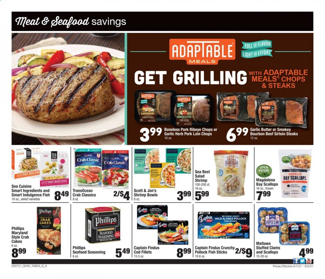 Shaw’s (MA, ME, NH, RI, VT) Weekly Ad Flyer May 7 to June 3