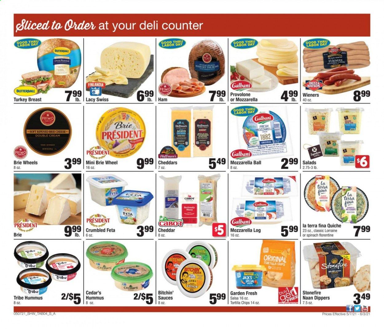 Shaw’s (MA, ME, NH, RI, VT) Weekly Ad Flyer May 7 to June 3