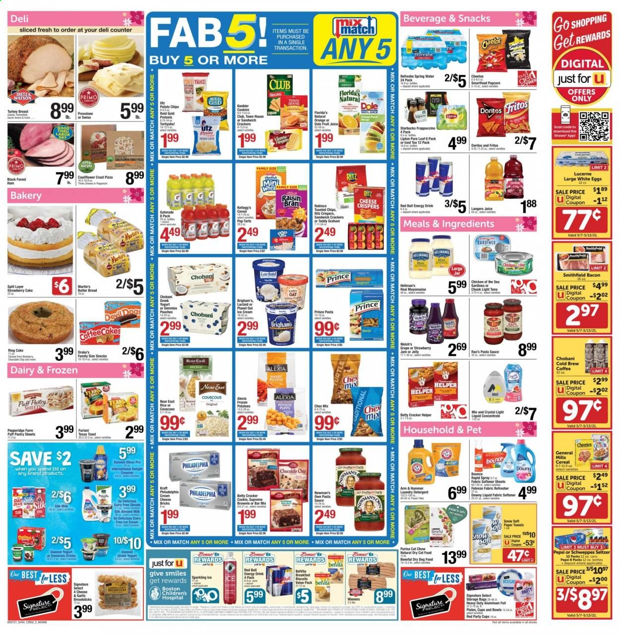 Shaw’s Weekly Ad Flyer May 7 to May 13
