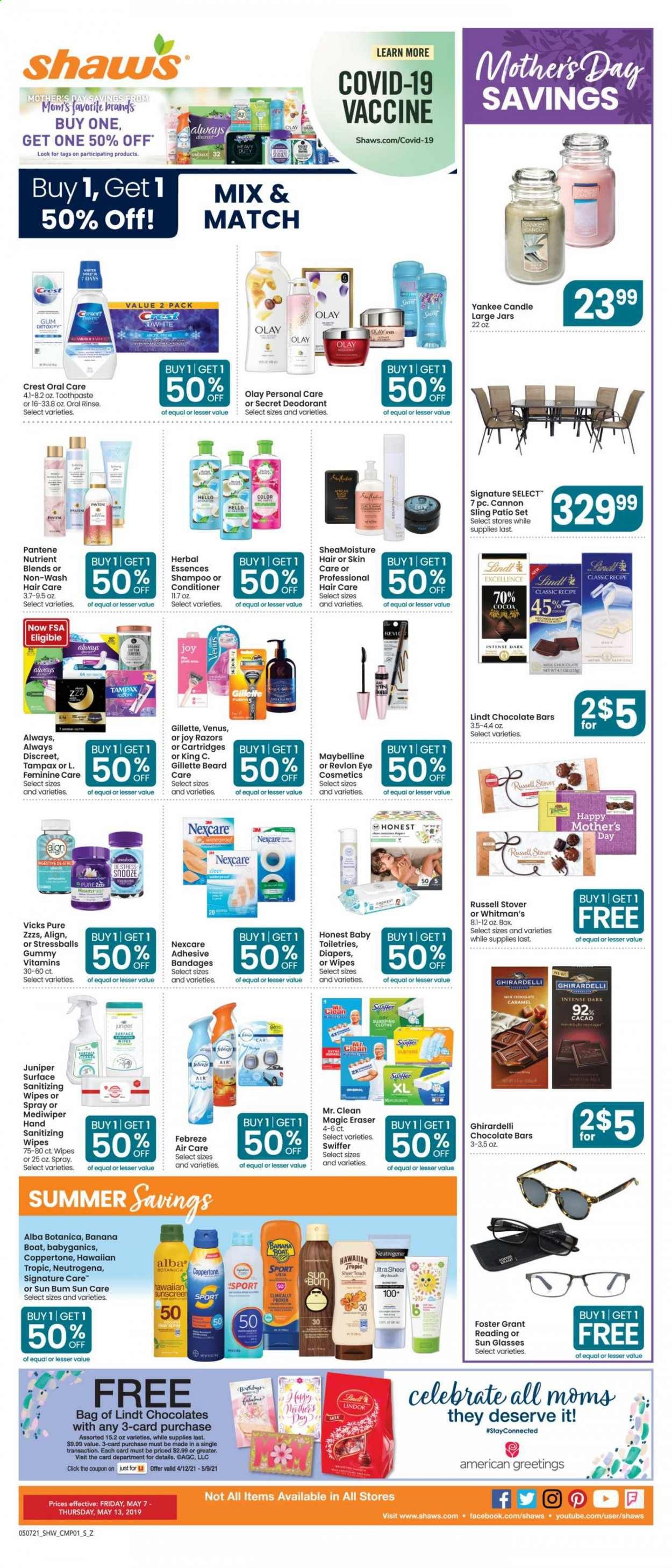 Shaw’s Weekly Ad Flyer May 7 to May 13