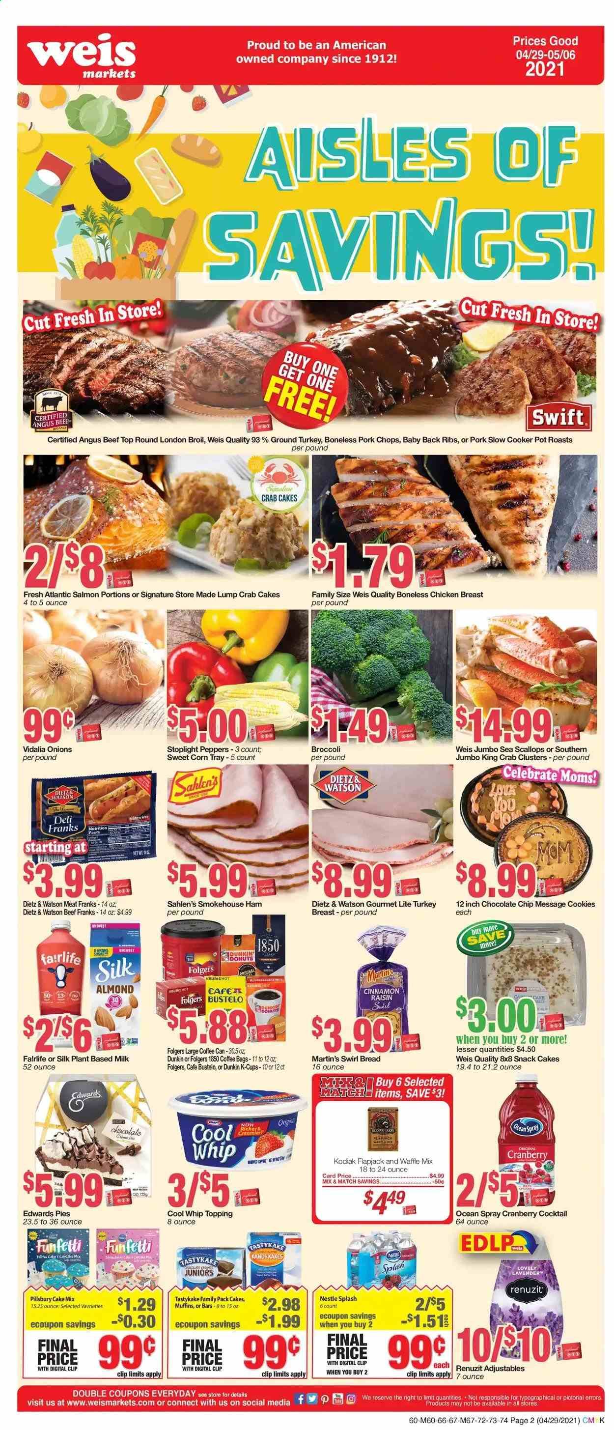 Weis (MD, NY, PA) Weekly Ad Flyer April 29 to May 6