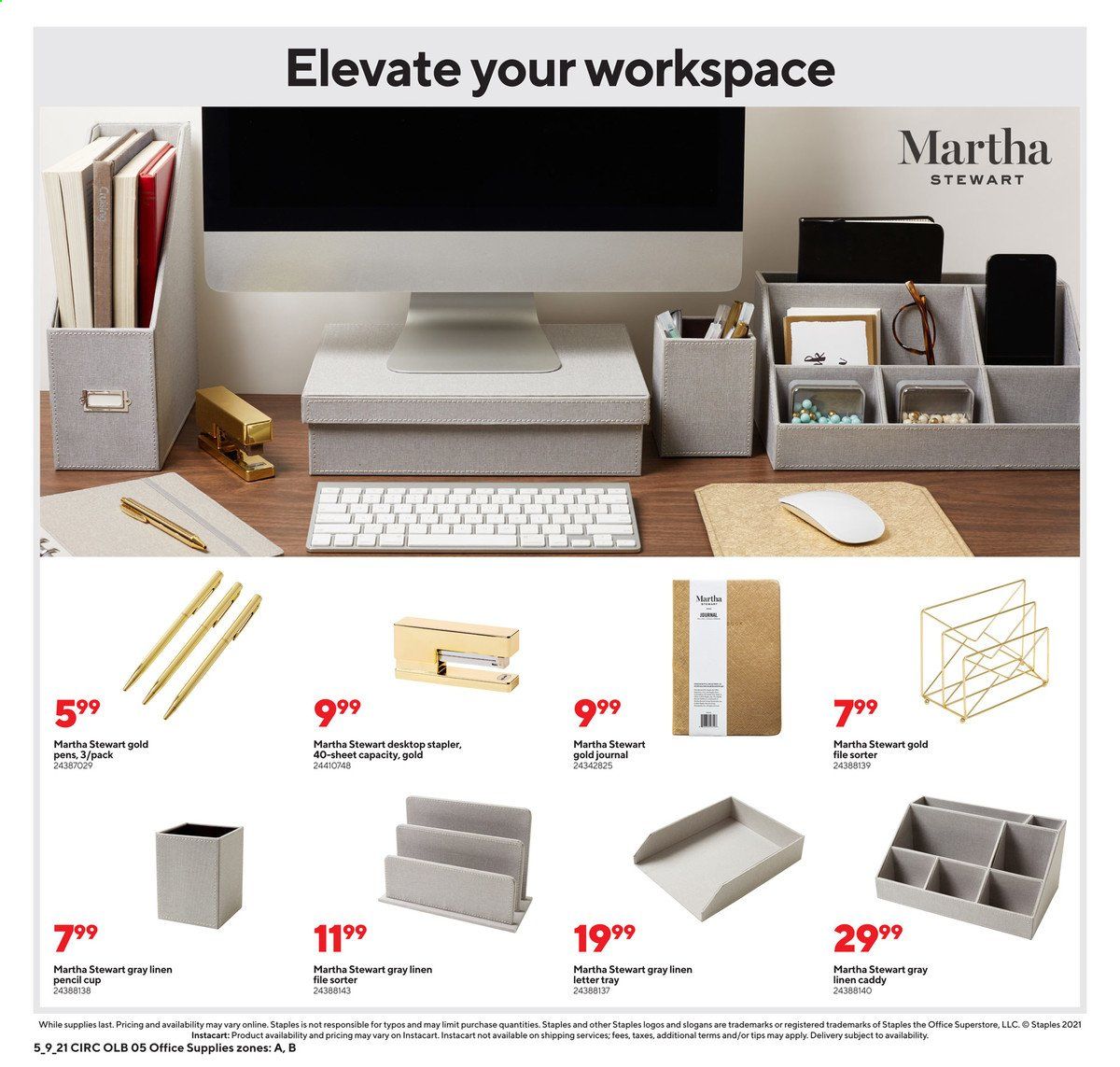 Staples Weekly Ad Flyer May 9 to May 15