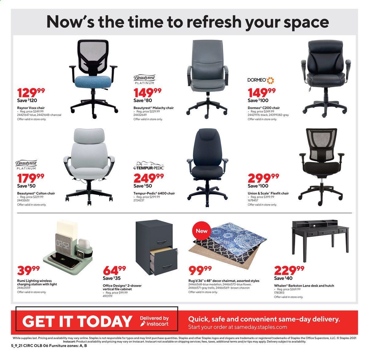 Staples Weekly Ad Flyer May 9 to May 15