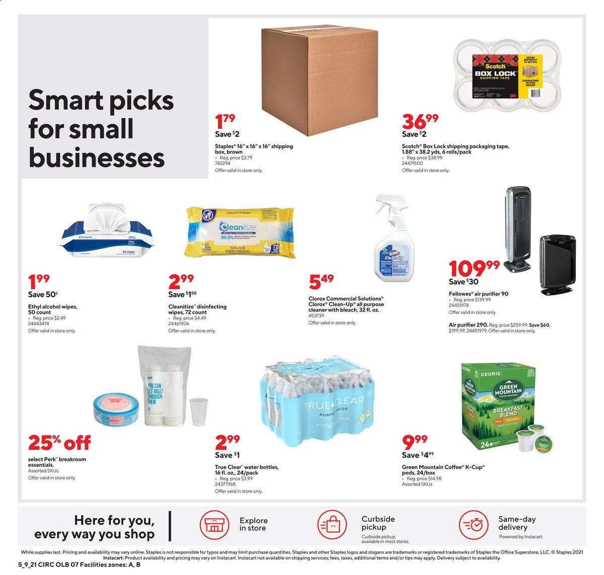 Staples Weekly Ad Flyer May 9 to May 15