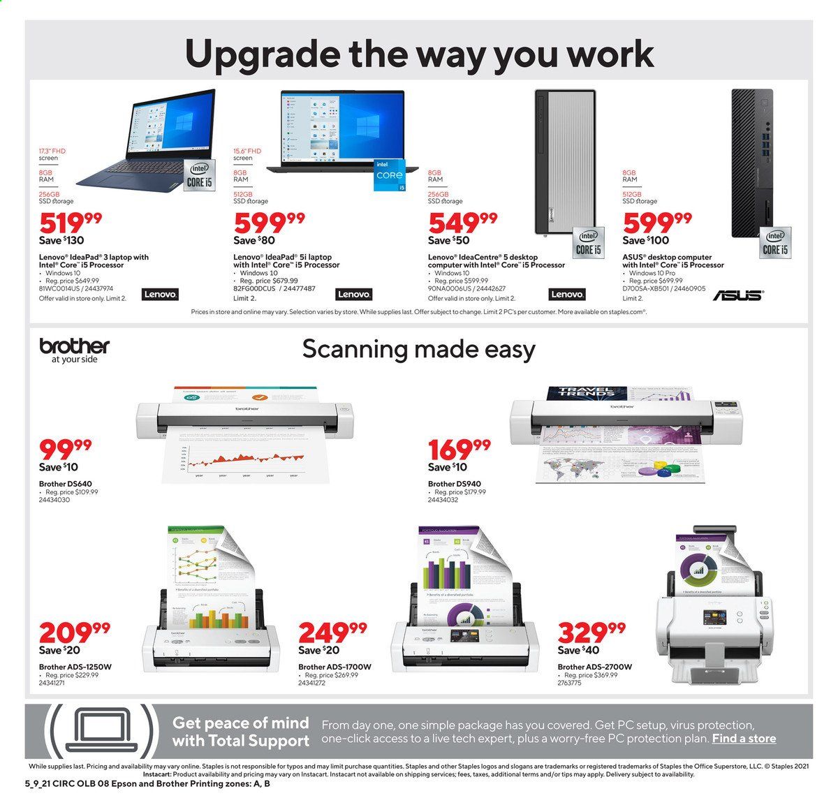 Staples Weekly Ad Flyer May 9 to May 15