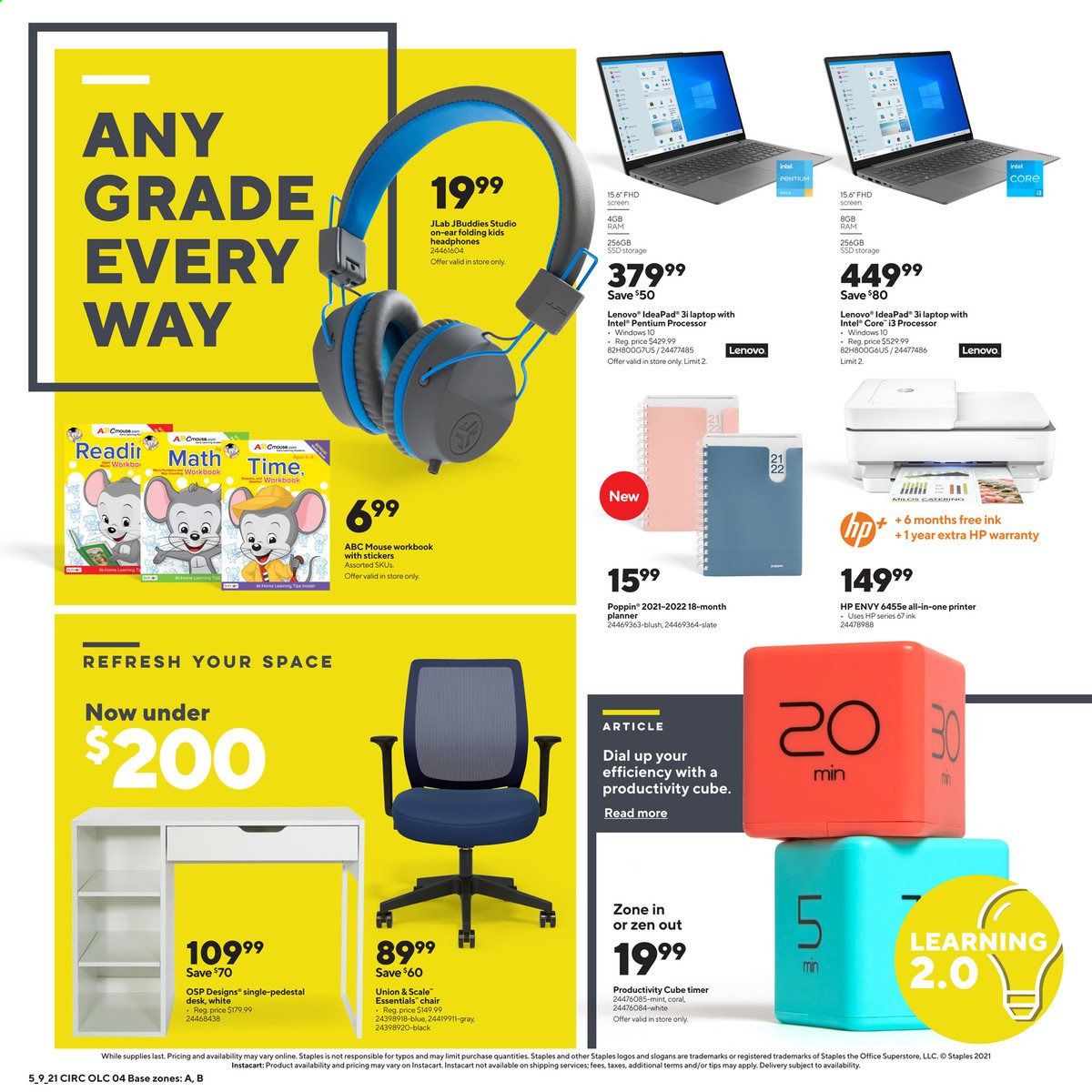 Staples Weekly Ad Flyer May 9 to May 15