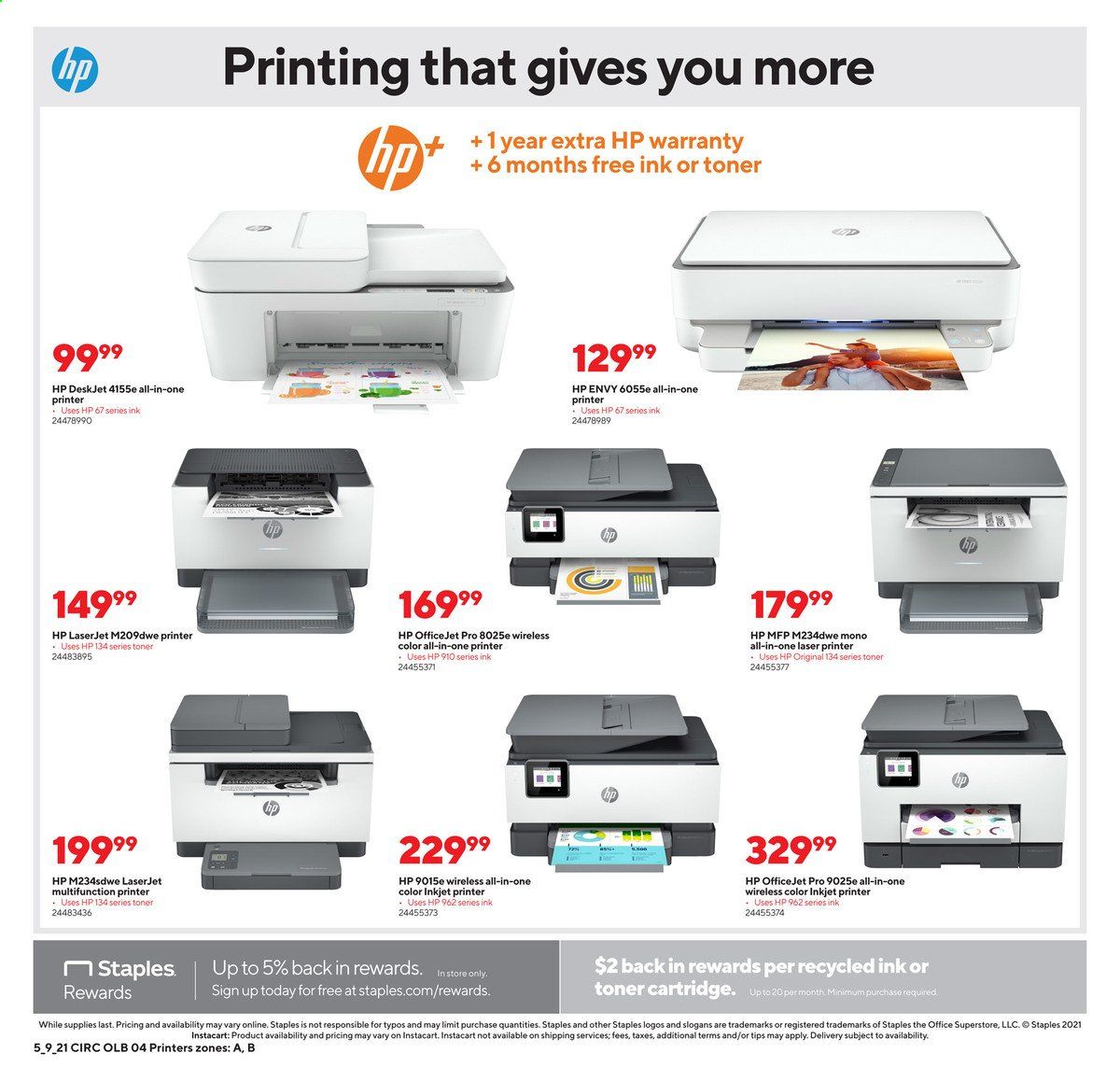 Staples Weekly Ad Flyer May 9 to May 15