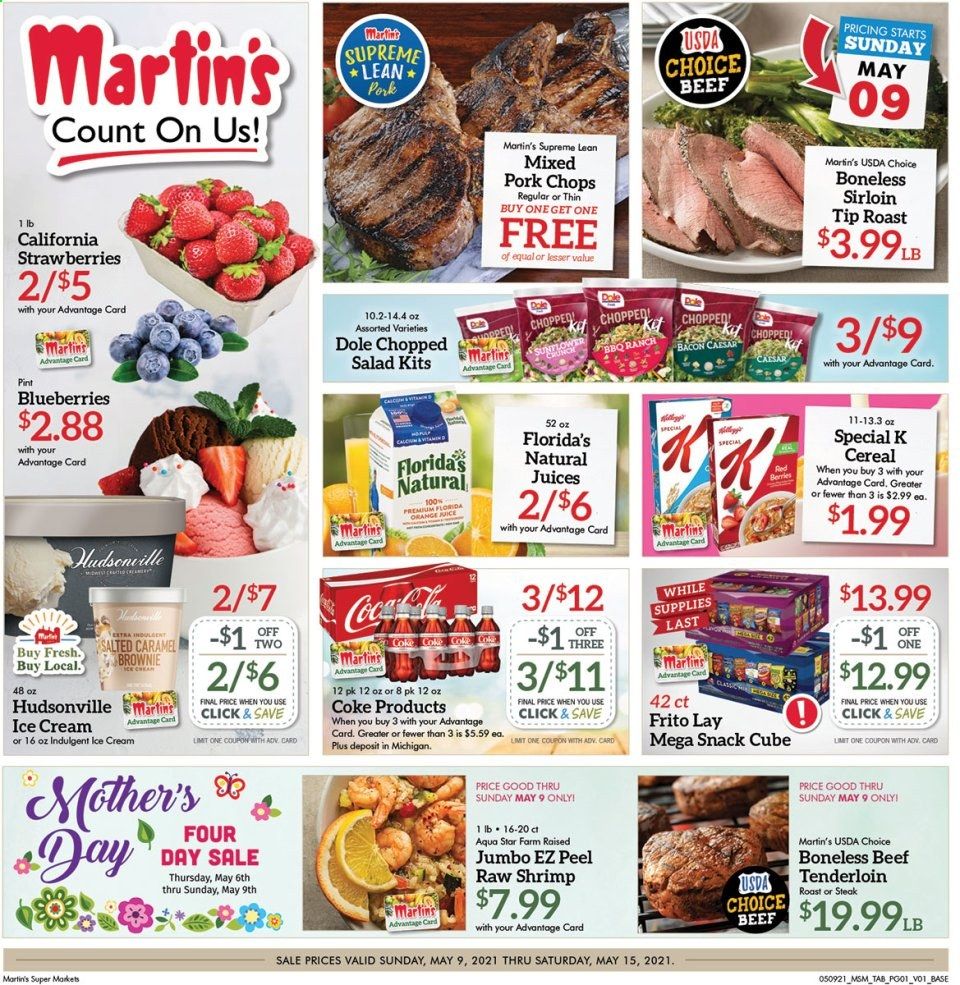 Martin’s (IN, MI) Weekly Ad Flyer May 9 to May 15