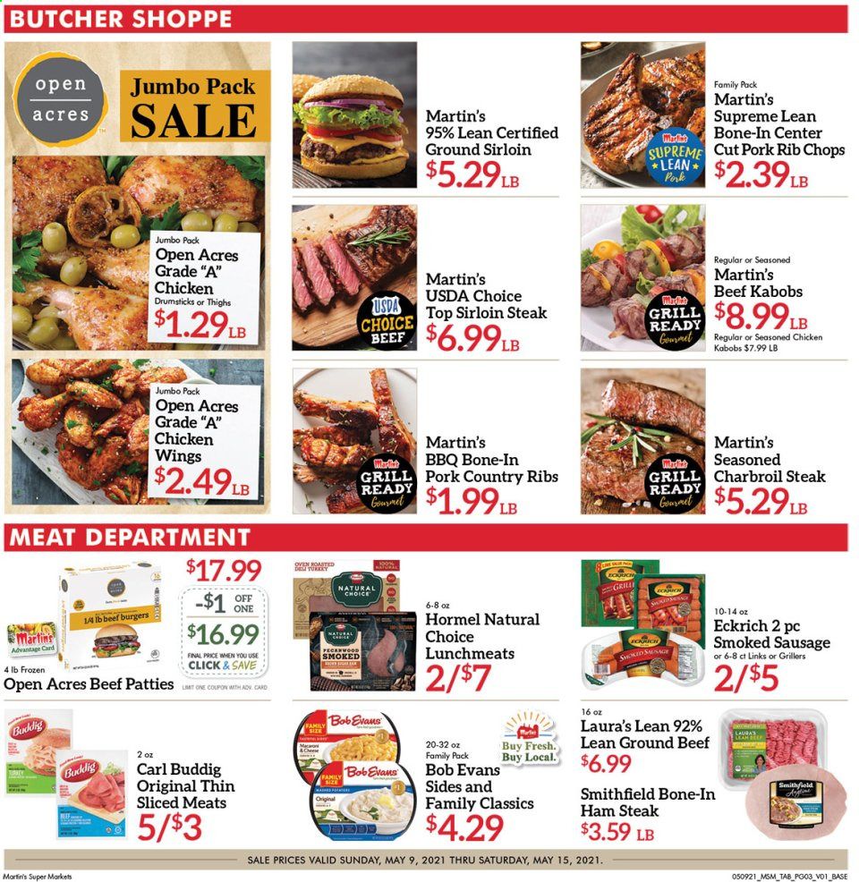 Martin’s (IN, MI) Weekly Ad Flyer May 9 to May 15