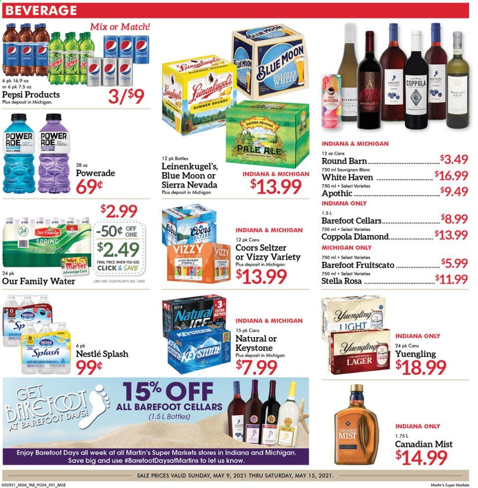 Martin’s (IN, MI) Weekly Ad Flyer May 9 to May 15