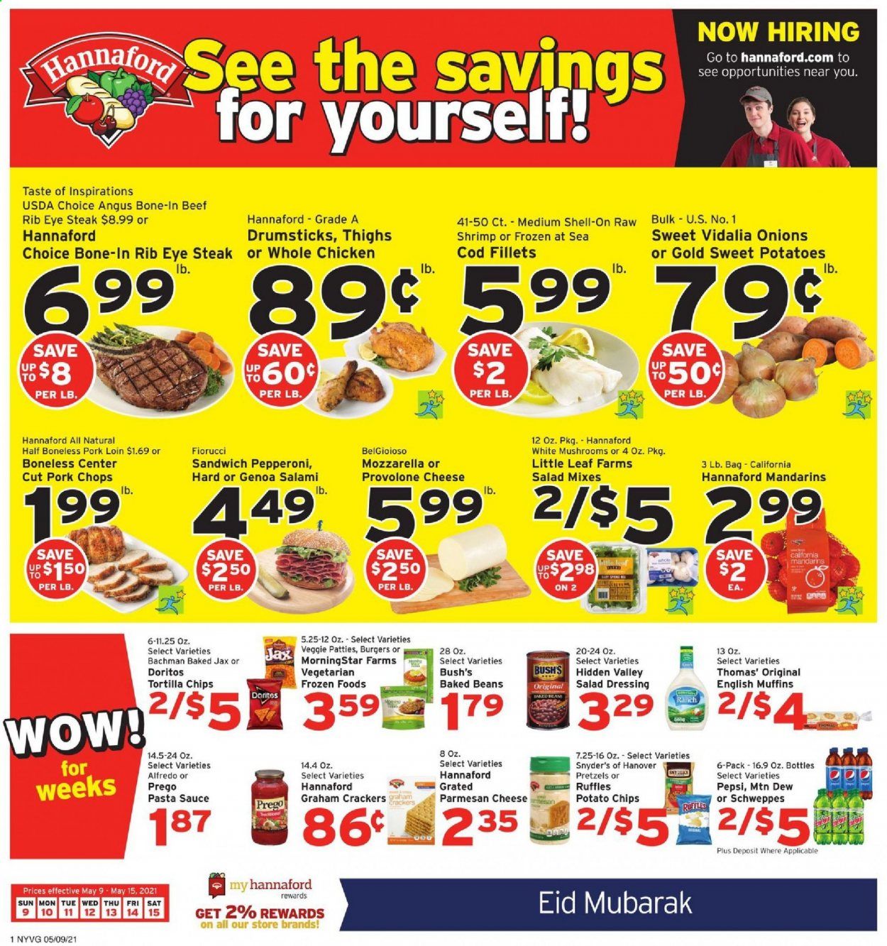 Hannaford (NY) Weekly Ad Flyer May 9 to May 15