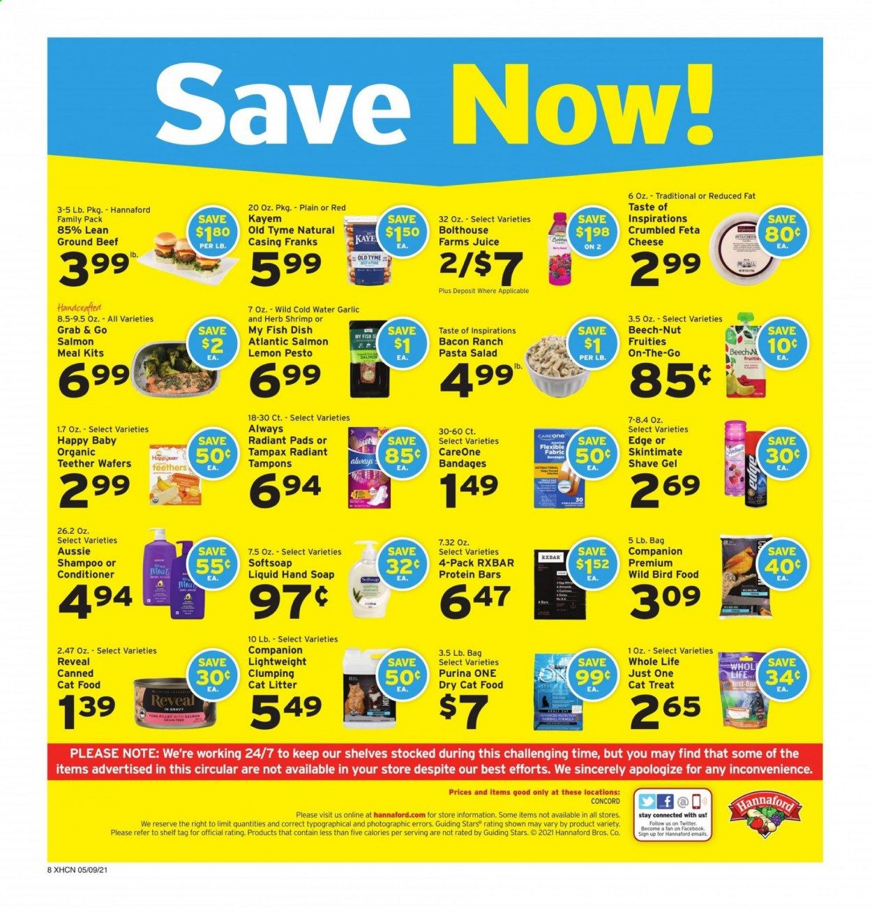 Hannaford (NH) Weekly Ad Flyer May 9 to May 15
