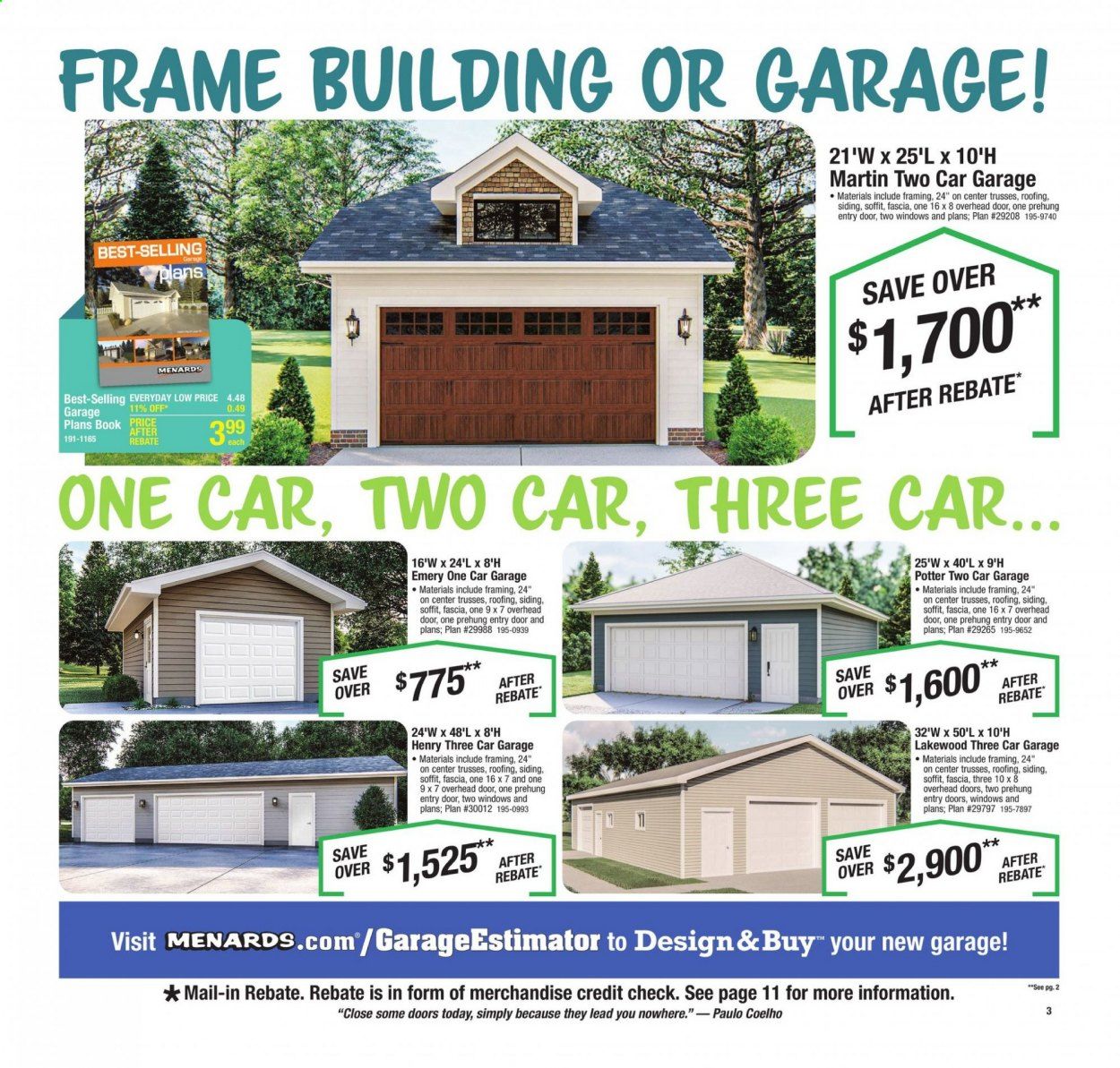 Menards Weekly Ad Flyer May 6 to May 15