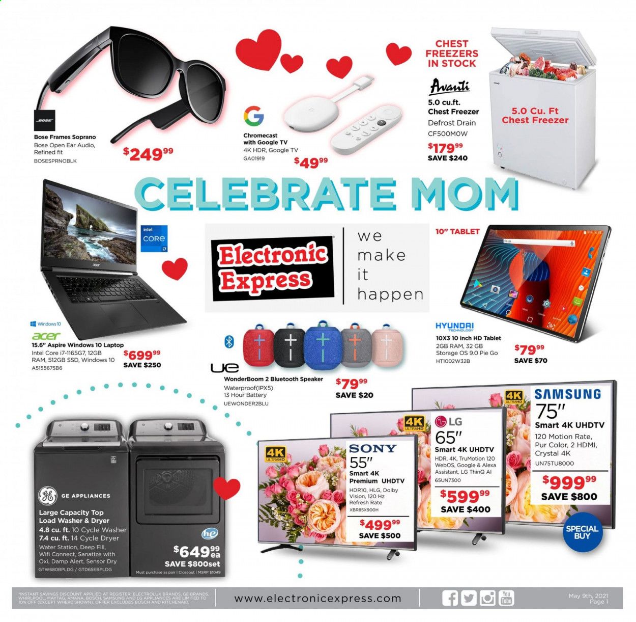 Electronic Express (AL, TN) Weekly Ad Flyer May 9 to May 15