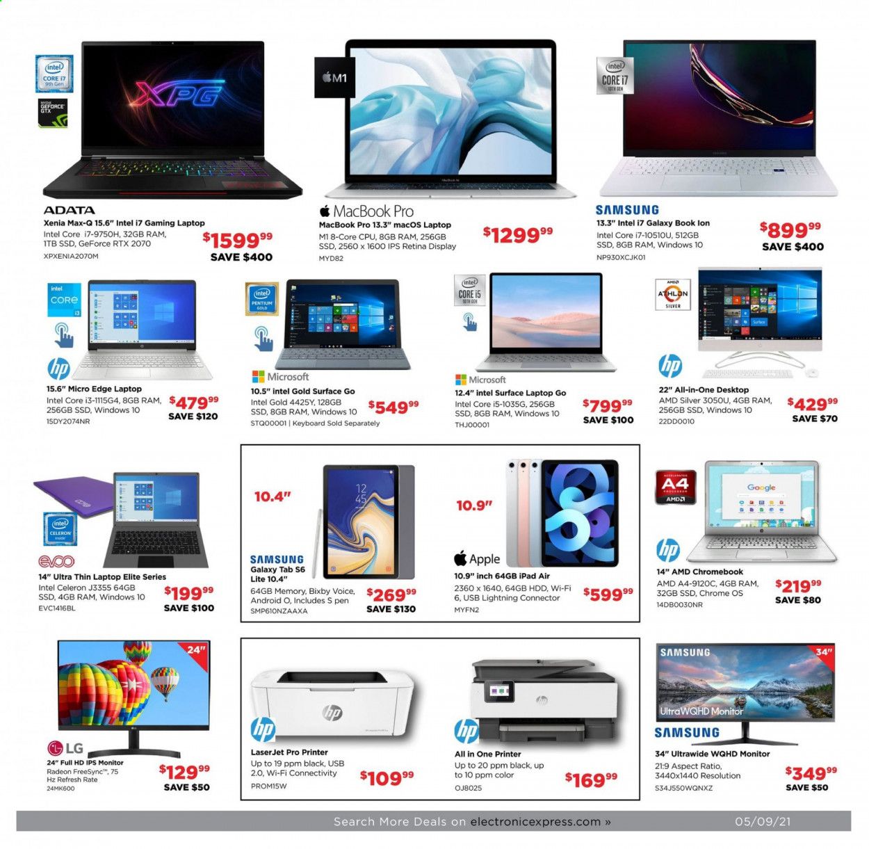 Electronic Express (AL, TN) Weekly Ad Flyer May 9 to May 15